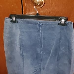 Leather Seede short skirt